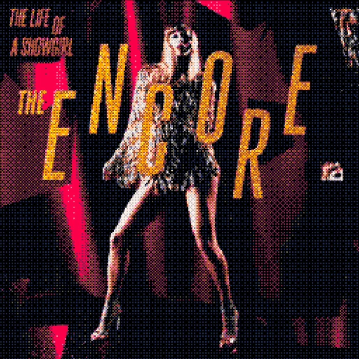 专辑封面的复古像素滤镜效果